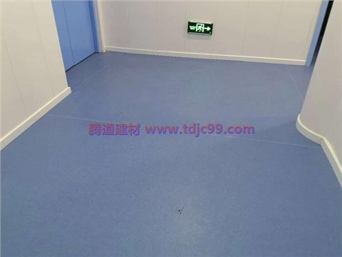 合川区人民医院发热门诊地胶