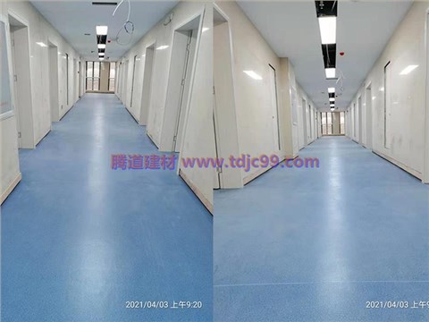 巫溪中医院医院地胶工程