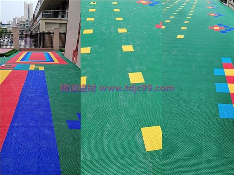 江津双福金英才幼儿园悬浮地板工程