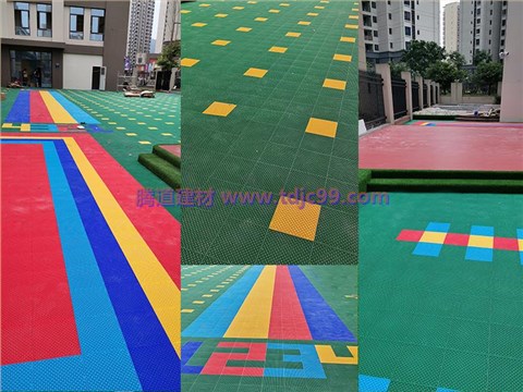 江津双福金英才幼儿园悬浮地板工程