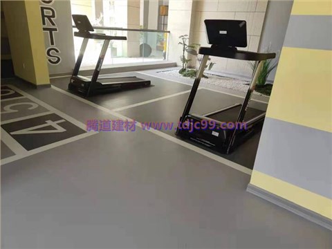 巴南洺悦城小区地胶工程