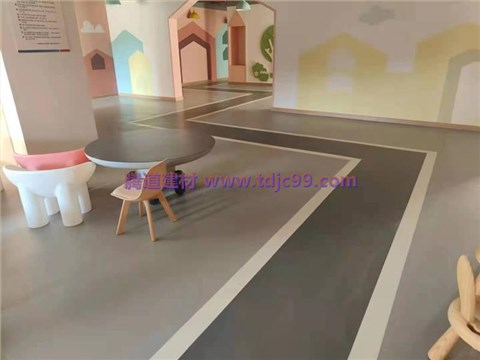 巴南洺悦城小区地胶工程