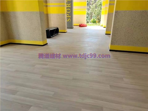 巴南洺悦城小区地胶工程