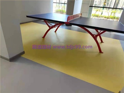 巴南洺悦城小区地胶工程