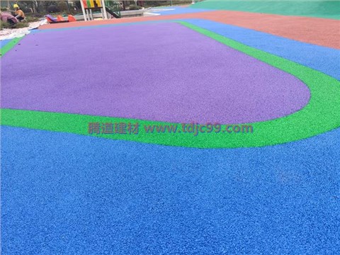 成都城投锦樾峰境EPDM运动场地工程