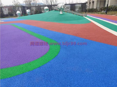 成都城投锦樾峰境EPDM运动场地工程