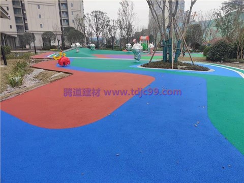 成都城投锦樾峰境EPDM运动场地工程