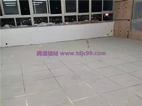 重庆市排水公司防静电地胶工程