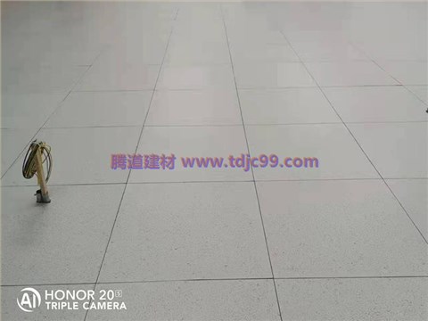 重庆市排水公司防静电地胶工程