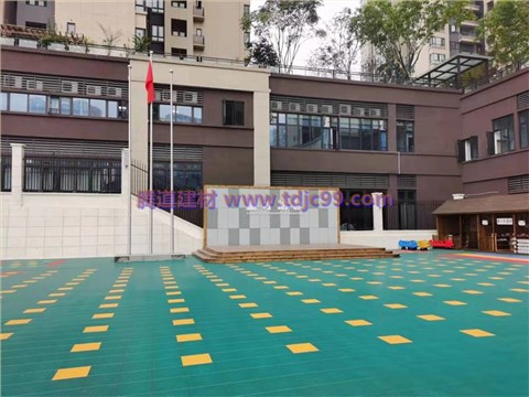 幼儿园悬浮地板工程