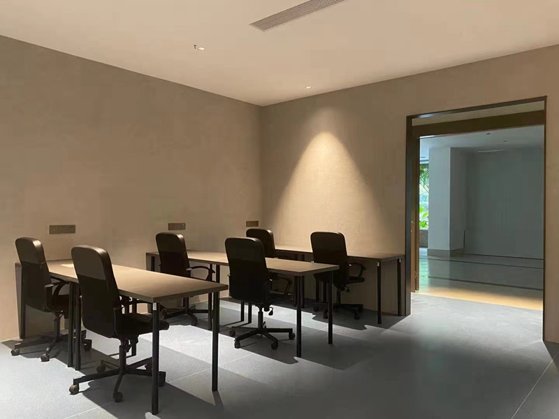 办公室地胶工程4